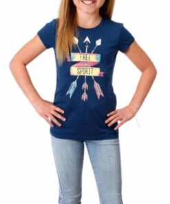 Roper Girls' Free Spirit Tee