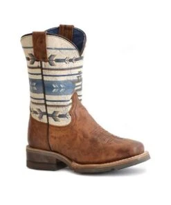 Roper Boys' Cowboy Aztek Boot
