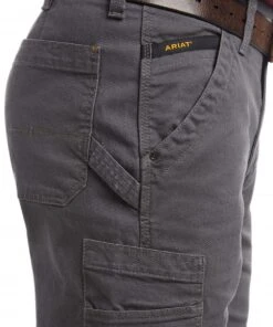 Ariat Men's Rebar M4 DuraStretch Twill Dungaree Work Pant -Fashion Shop 10025973 c