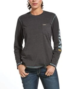 Ariat Women's Rebar Workman Logo Tee