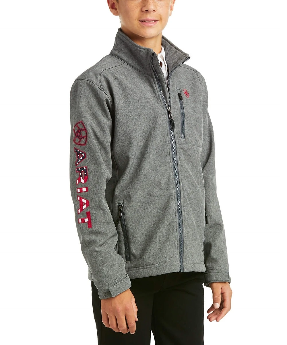 Ariat Boys' Logo 2.0 Softshell Jacket 1 Ariat Boys' Logo 2.0 Softshell Jacket