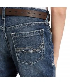 Ariat Boys' B4 Augustus Boot Cut Jean -Fashion Shop 10039859 c