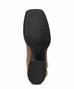 Ariat Women's Round Up Logo Wide Square Toe Boot -Fashion Shop 10040362 sole