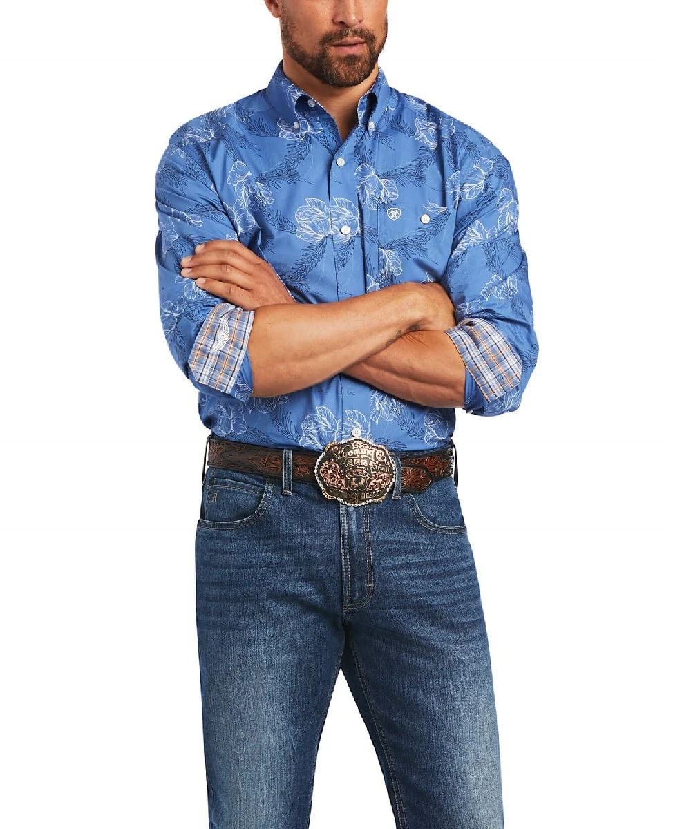 Ariat Men's Relentless Headway Stretch Button Down Shirt 1 Ariat Men's Relentless Headway Stretch Button Down Shirt