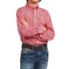 Ariat Boys' Fabio Stretch Button Down Shirt
