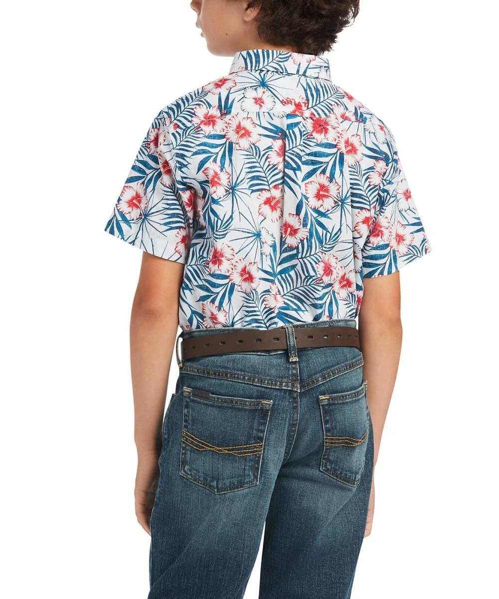 Ariat Boys' Fateh Button Down Shirt 2 Ariat Boys' Fateh Button Down Shirt - Image 2