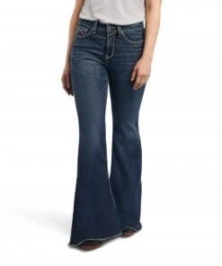 Ariat Women's R.E.A.L. High Rise Zinnia Extreme Flare Jean