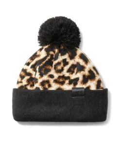 Ariat Women's Tarsia Leopard And Black Beanie