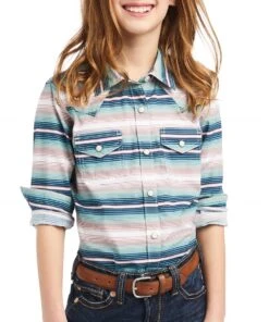 Ariat Girl's R.E.A.L. Serape Snap Shirt