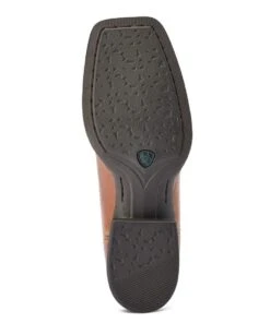 Ariat Women's Round Up Wide Square Toe Western Boot -Fashion Shop 10042534 4