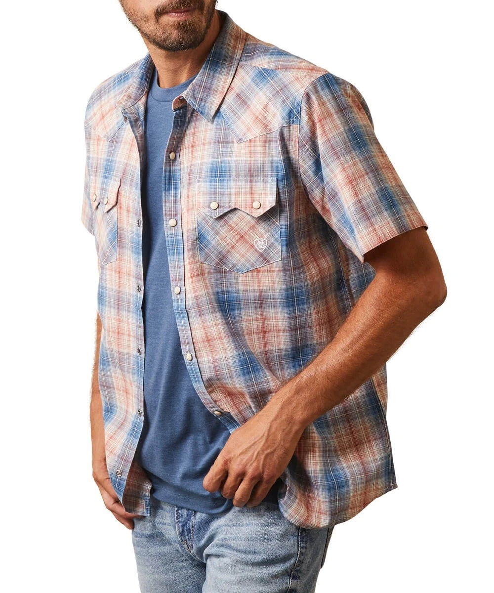 Ariat Men's Hadrian Retro Fit Snap Shirt 1 Ariat Men's Hadrian Retro Fit Snap Shirt