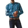 Ariat Men's Team Hugh Fitted Button Down Shirt