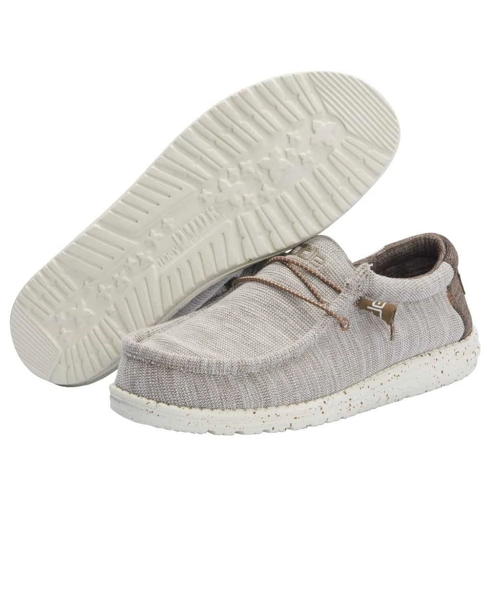 Hey Dude Men's Limestone Wally Stretch Shoe 1 Hey Dude Men's Limestone Wally Stretch Shoe