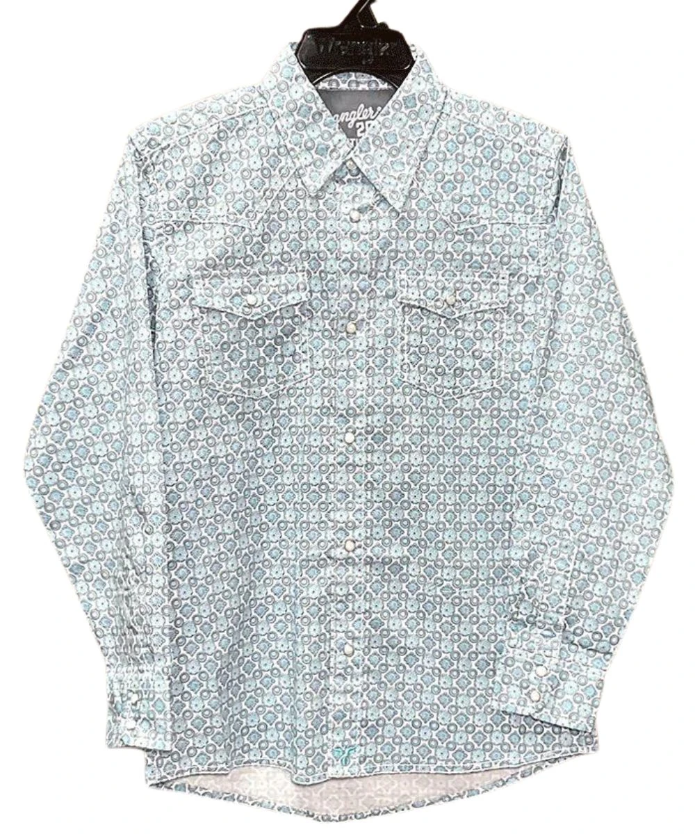 Wrangler Boys' 20X Snap Shirt 1 Wrangler Boys' 20X Snap Shirt