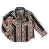 Wrangler Baby/Toddler Boy's Aztec Western Snap Shirt