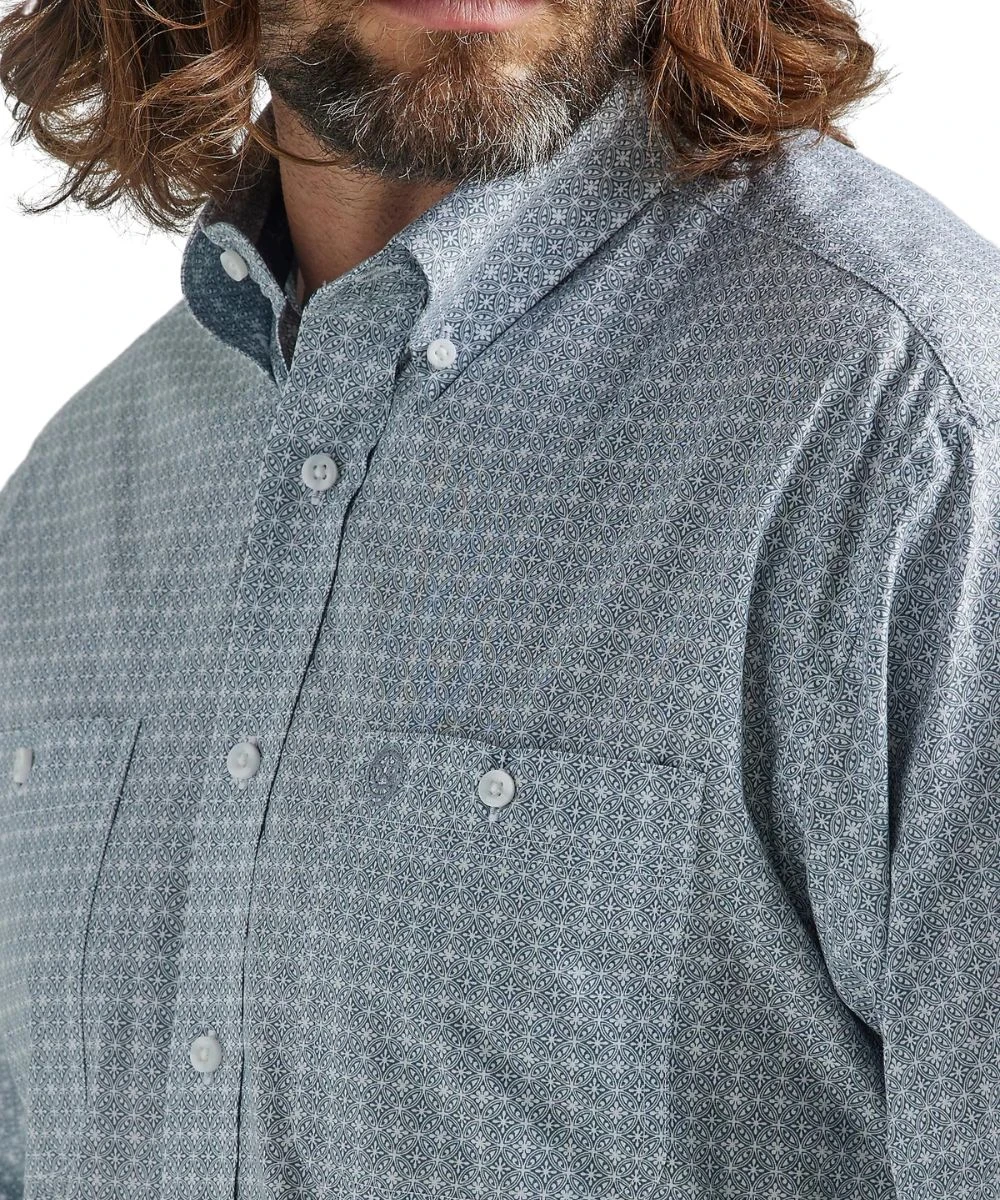 Wrangler Men's George Strait Button Down Shirt 3 Wrangler Men's George Strait Button Down Shirt - Image 3