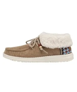 Hey Dude Women's Corduroy Nut Britt Shoe