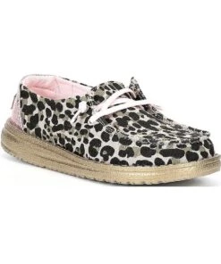 Hey Dude Girls' Youth Leo Nut Wendy Shoe