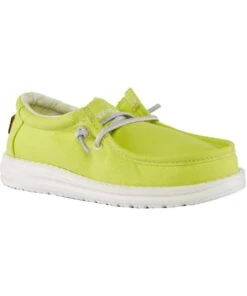 Hey Dude Youth Fresh Lime Wally Shoe