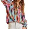 Andree By Unit Women's Multi-Color Blouse