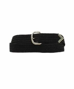 M&F Western Men's Big And Tall Nocona Black Braided Belt
