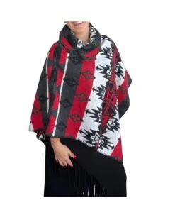 Rhonda Stark Women's Reversible Poncho