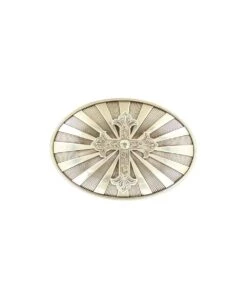 M&F Western Nocona Starburst Cross Buckle