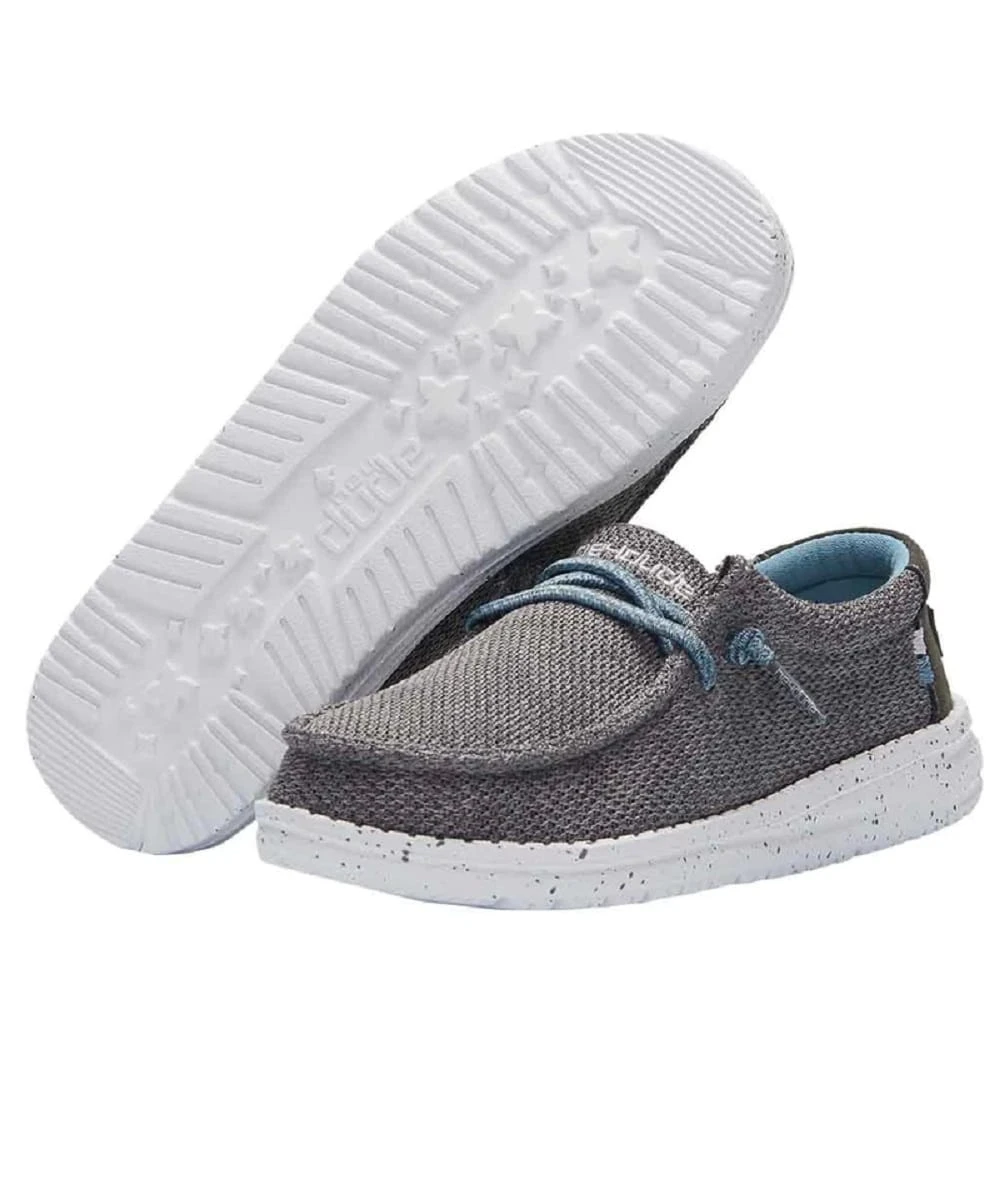 Hey Dude Youth Sharkskin Wally Sox Shoe 1 Hey Dude Youth Sharkskin Wally Sox Shoe