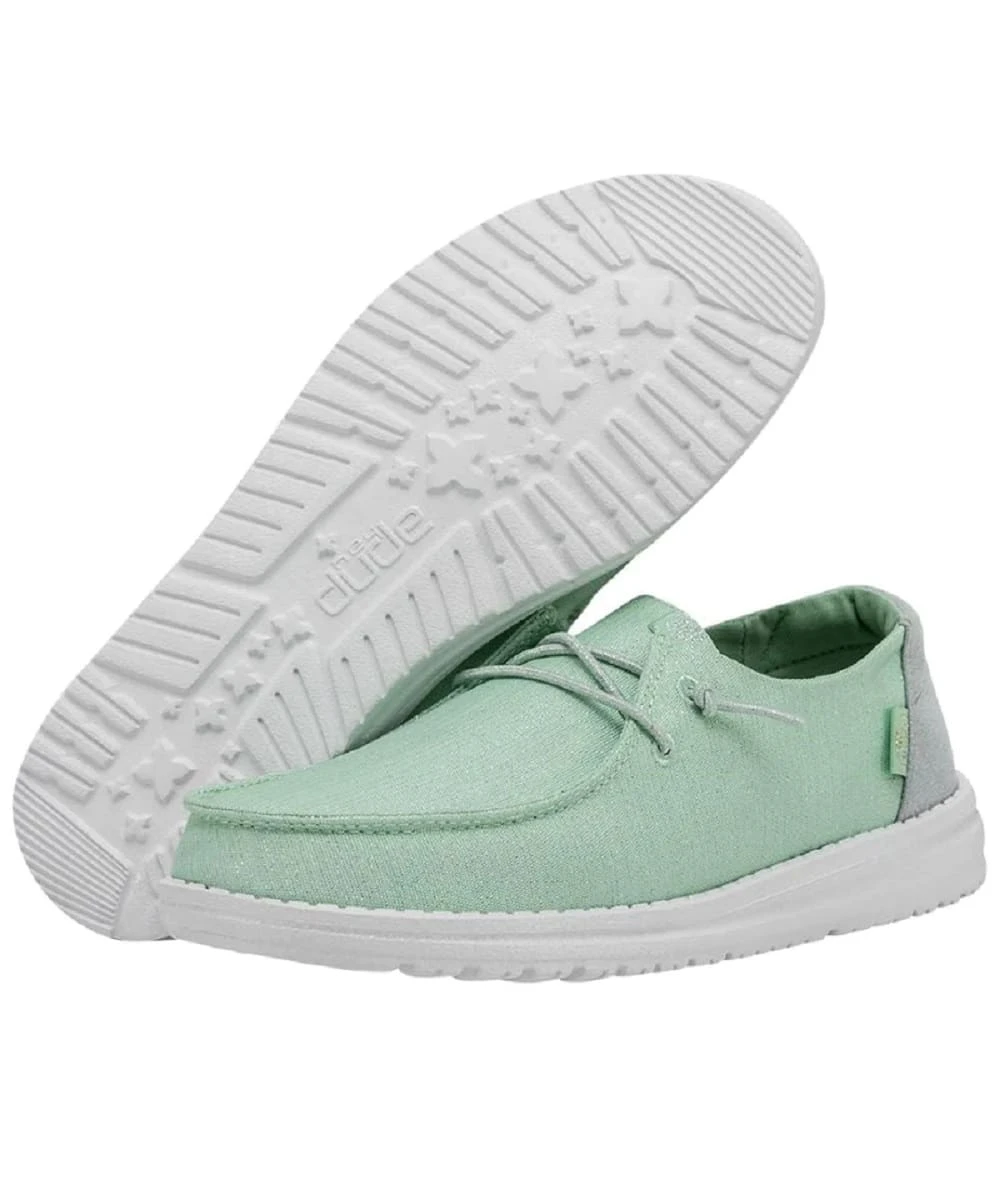 Hey Dude Youth Glitter Moon Stone Wendy Shoe 1 Hey Dude Youth Glitter Moon Stone Wendy Shoe