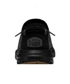 Hey Dude Men's Black Night Sirocco Shoe 5 Hey Dude Men's Black Night Sirocco Shoe -Fashion Shop 40140 001 c
