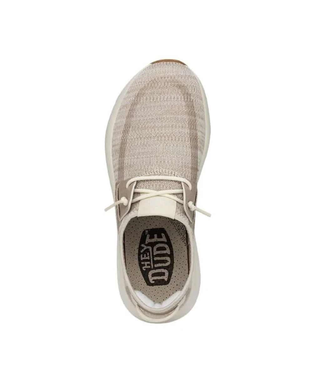 Hey Dude Women's Natural Sirocco Sneaker 2 Hey Dude Women's Natural Sirocco Sneaker - Image 2