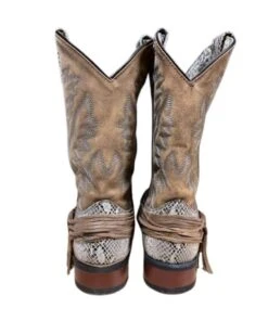 Laredo Women's Lula Snake Print Boot -Fashion Shop 5846 c