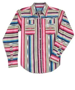 Cowgirl Hardware Toddler Serape Snap Shirt