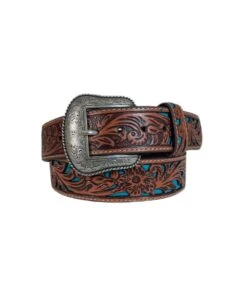 Gem Dandy Men's Roper Tooled Belt