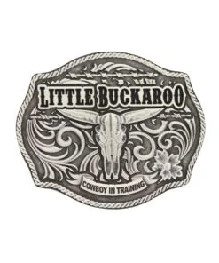 Montana Silversmiths Boys' Little Buckaroo Attitude Buckle