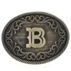 Montana Silversmiths Initial B Attitude Buckle