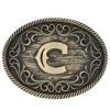 Montana Silversmiths Initial C Attitude Buckle