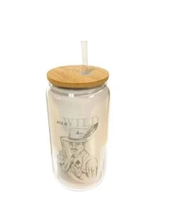 The Coyote Cowgirl Ace Is Wild Ice Coffee Tumbler
