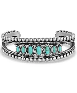Montana Silversmiths Women's Lucky Roads Cuff Bracelet