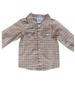 Shea Baby Infant/Toddler Plaid Snap Shirt/Onesie