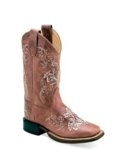 Old West Youth Embroidered Boot