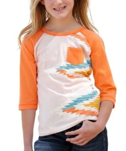 Cruel Girl Girls' Raglan Tee