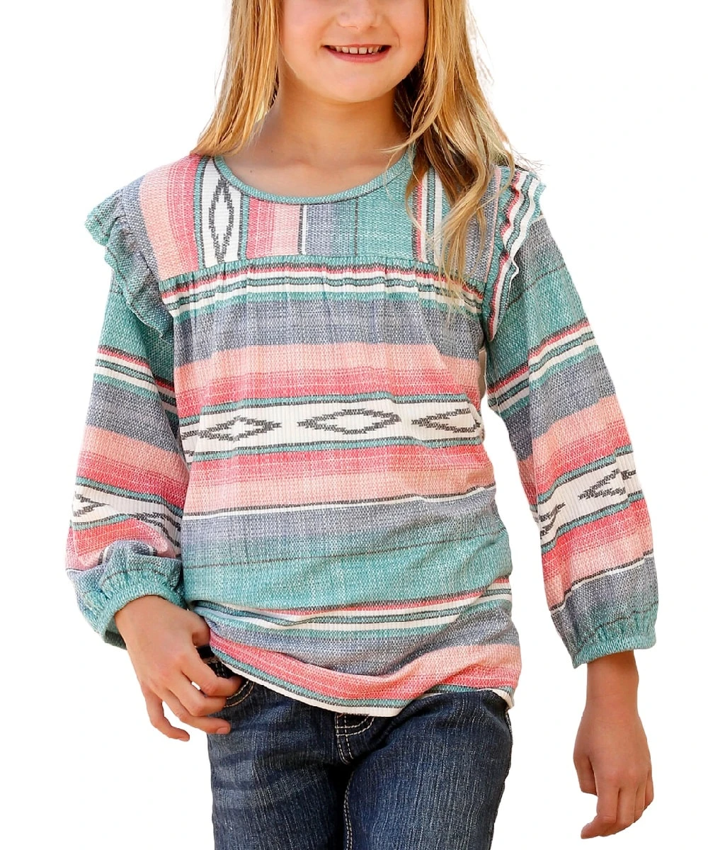 Cruel Girl Girls' Three Quarter Sleeve Blouse 1 Cruel Girl Girls' Three Quarter Sleeve Blouse