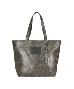 Corral Women's Distressed Leather Tote Bag