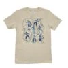 XOXO Art Women's Denim Roper Tee