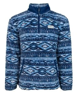 Hooey Boys' Aztec Fleece Pullover
