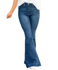 Kancan Women's Camden High Rise Super Flare Jean