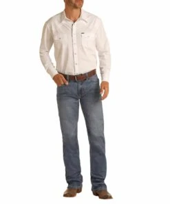 Rock & Roll Cowboy Men's ReFlex Double Barrel Jean