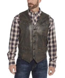 Cripple Creek Men's Antique Finished Vest