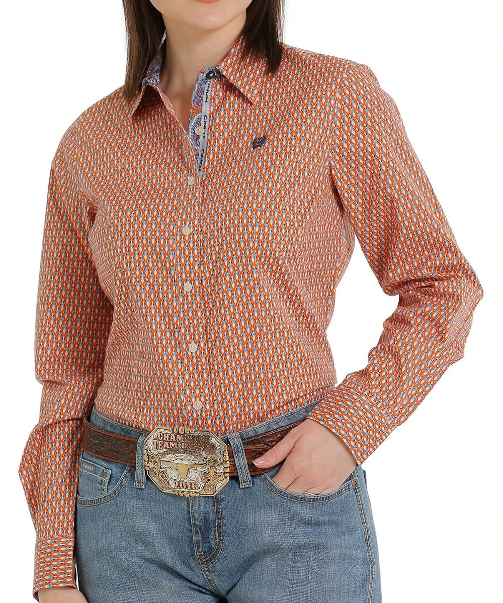 Cinch Women's Western Button Down Shirt 1 Cinch Women's Western Button Down Shirt